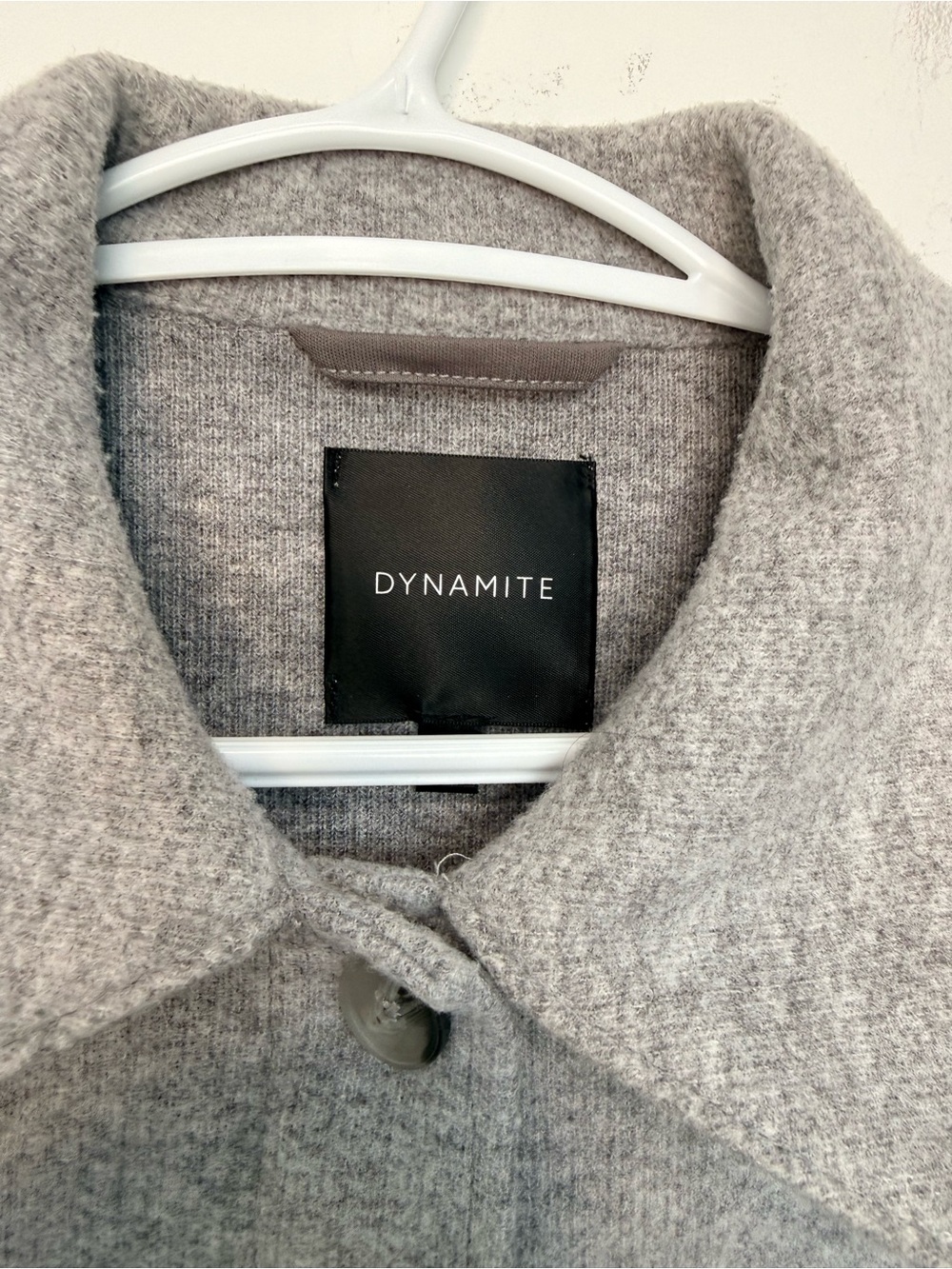 Dynamite Button Front Shacket - Picture 9 of 14